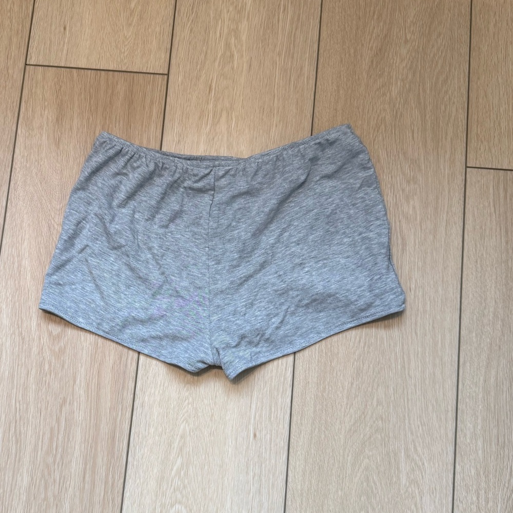 Button-Front Lounge Shorts - Size M - Picture 2 of 3